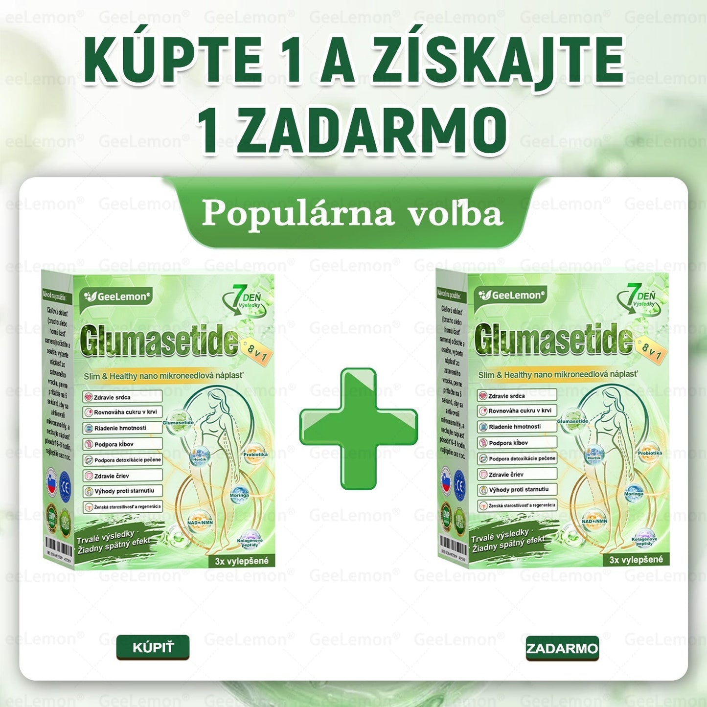 💕👩‍⚕️👩‍⚕️Odporúčané UNB · 👩‍⚕️Oficiálny obchod Dr. Max | 🎁 𝐆𝐞𝑒𝐿𝑒𝐦𝐨𝐧® Glumasetide 8 v 1 Nano mikrotŕňový náplasť – Len raz denne ✅ Viditeľné zmeny za 7 dní na obezitu, ochabnutú pokožku a zdravie