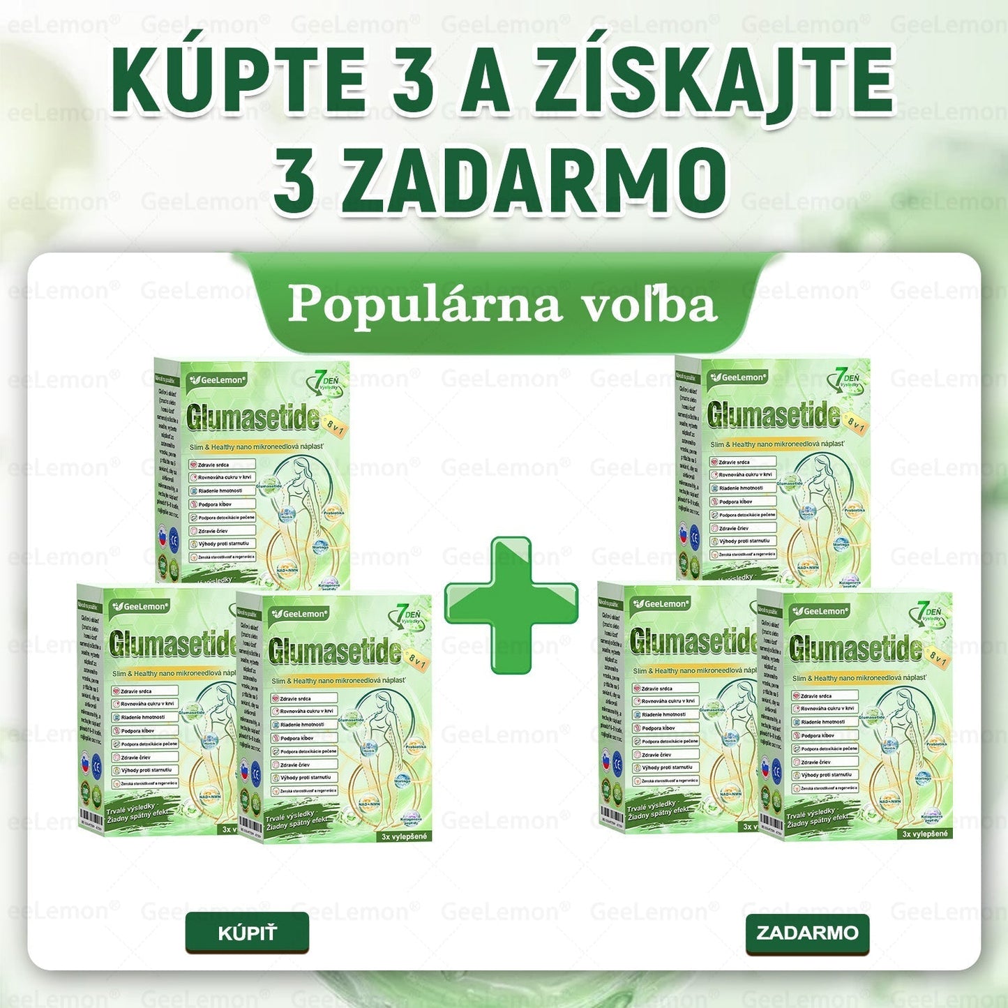 💕👩‍⚕️👩‍⚕️Odporúčané UNB · 👩‍⚕️Oficiálny obchod Dr. Max | 🎁 𝐆𝐞𝑒𝐿𝑒𝐦𝐨𝐧® Glumasetide 8 v 1 Nano mikrotŕňový náplasť – Len raz denne ✅ Viditeľné zmeny za 7 dní na obezitu, ochabnutú pokožku a zdravie