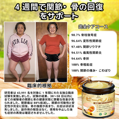 ZUWIAY® ハチ毒配合 痛み緩和・骨の治癒クリーム 🎊🎊（特に高齢者向け）